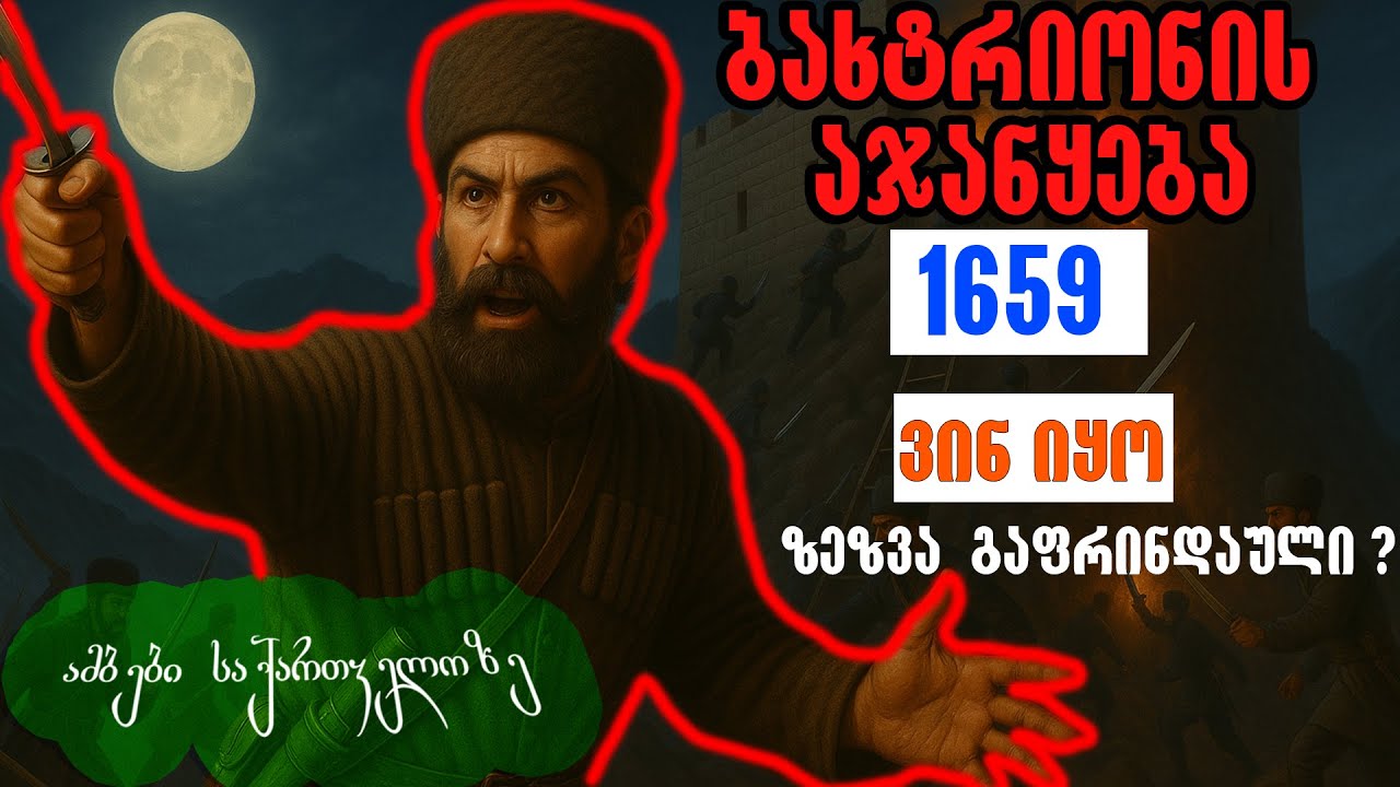 🛑 ბახტრიონის აჯანყება. ზეზვა გაფრინდაული 🔥  - ამბები საქართველოზე #ისტორია #საქართველო #history