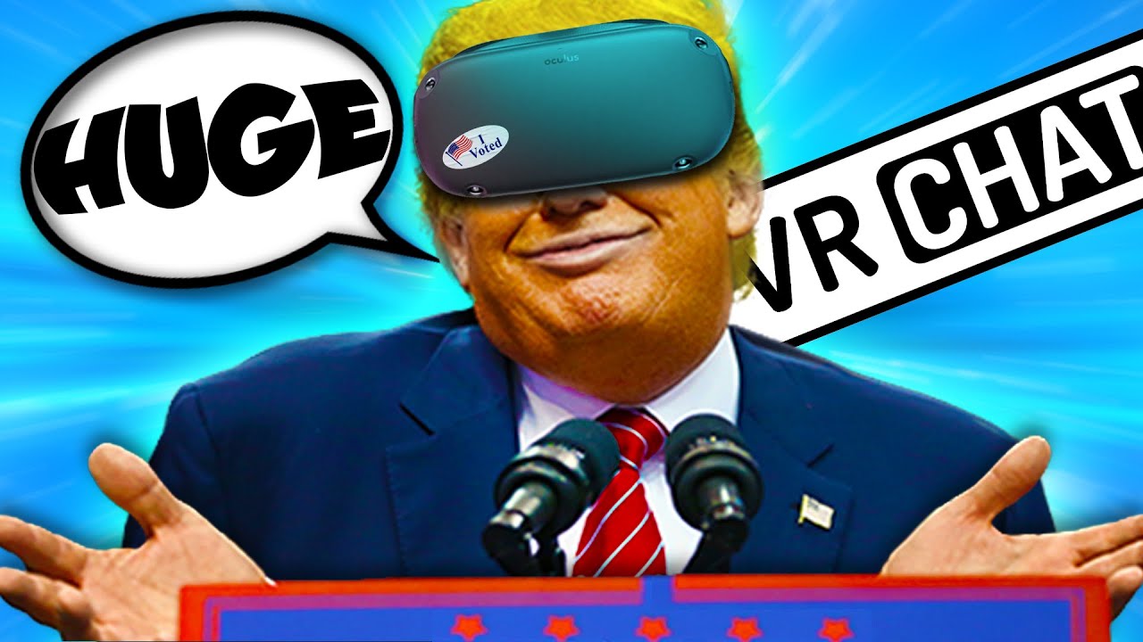 HILARIOUS DONALD TRUMP IMPRESSION ON VRCHAT!!!