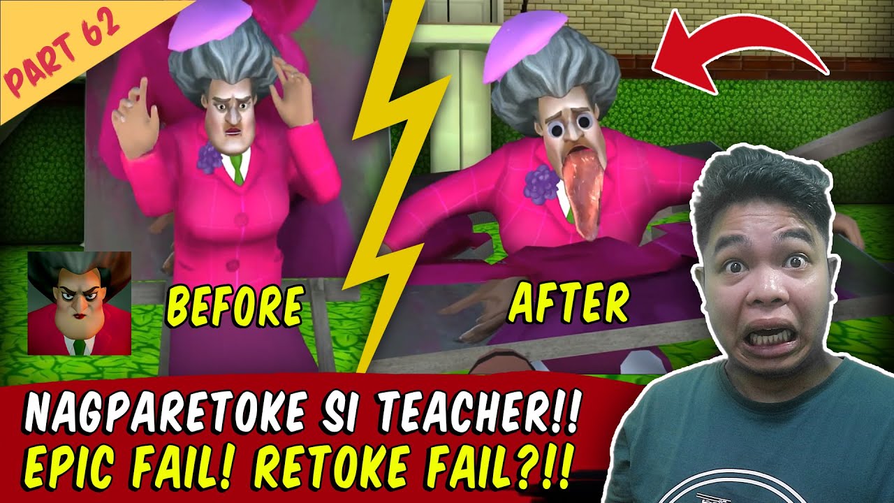 Nag Paretoke si Teacher! - Scary Teacher Part 62