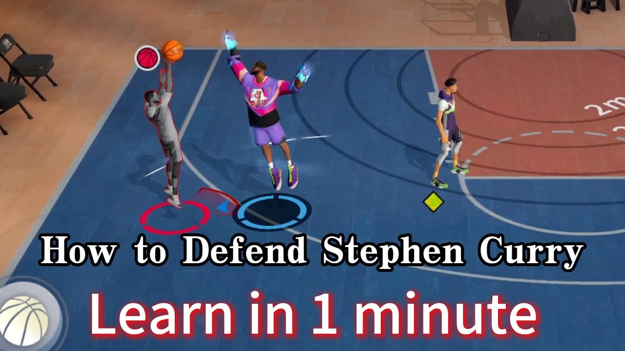 【Dunk City Dynasty】 How to Defend Stephen Curry | Learn in 1 Minute