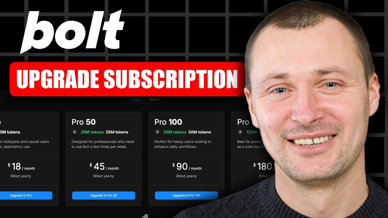 How To Your Upgrade Bolt.new Subscription