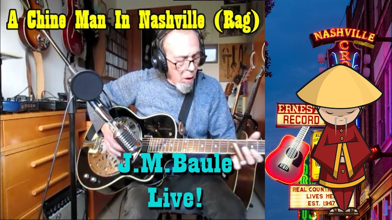 A Chinese Man In Nashville (Rag) - J.M.Baule, instrumental Bluegrass