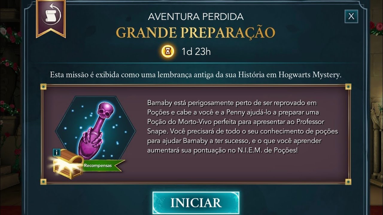 Hogwarts Mystery — GRANDE PREPARAÇÃO