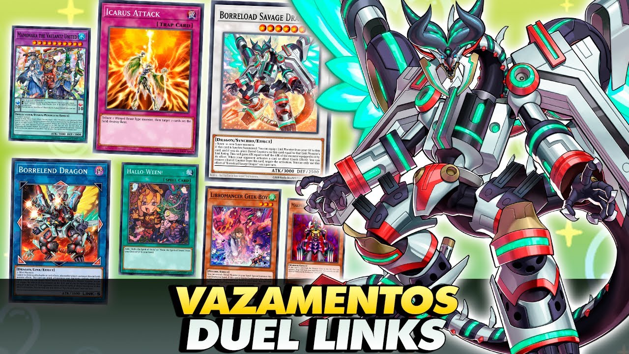 NOVOS ROKKET, BORRELOAD, LIBROMANCER E NOVIDADES DO HALLOWEEN DO DUEL LINKS!