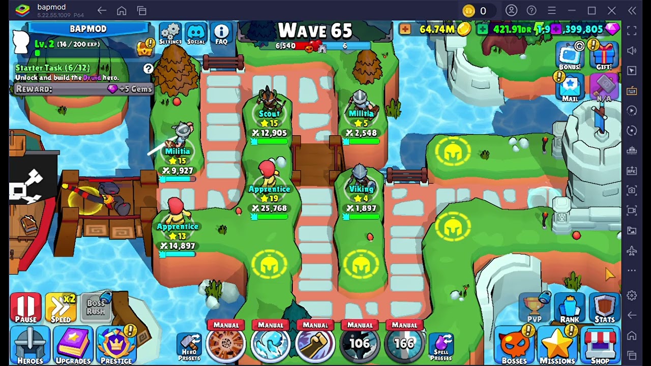 Idle Hero TD Tower Defense RPG H.A.C.K