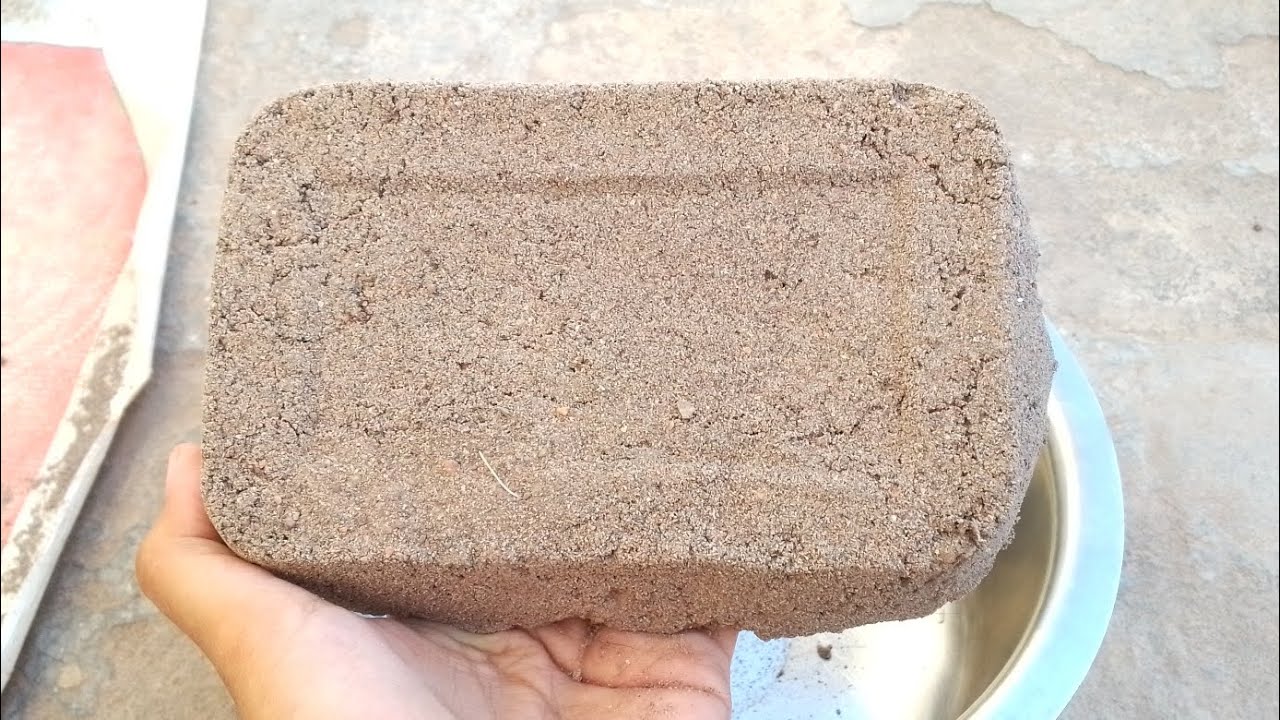 Dipping series 3: yummy crispy gritty brown sand bricks crumbling ✨ and dipping 🤤🤎