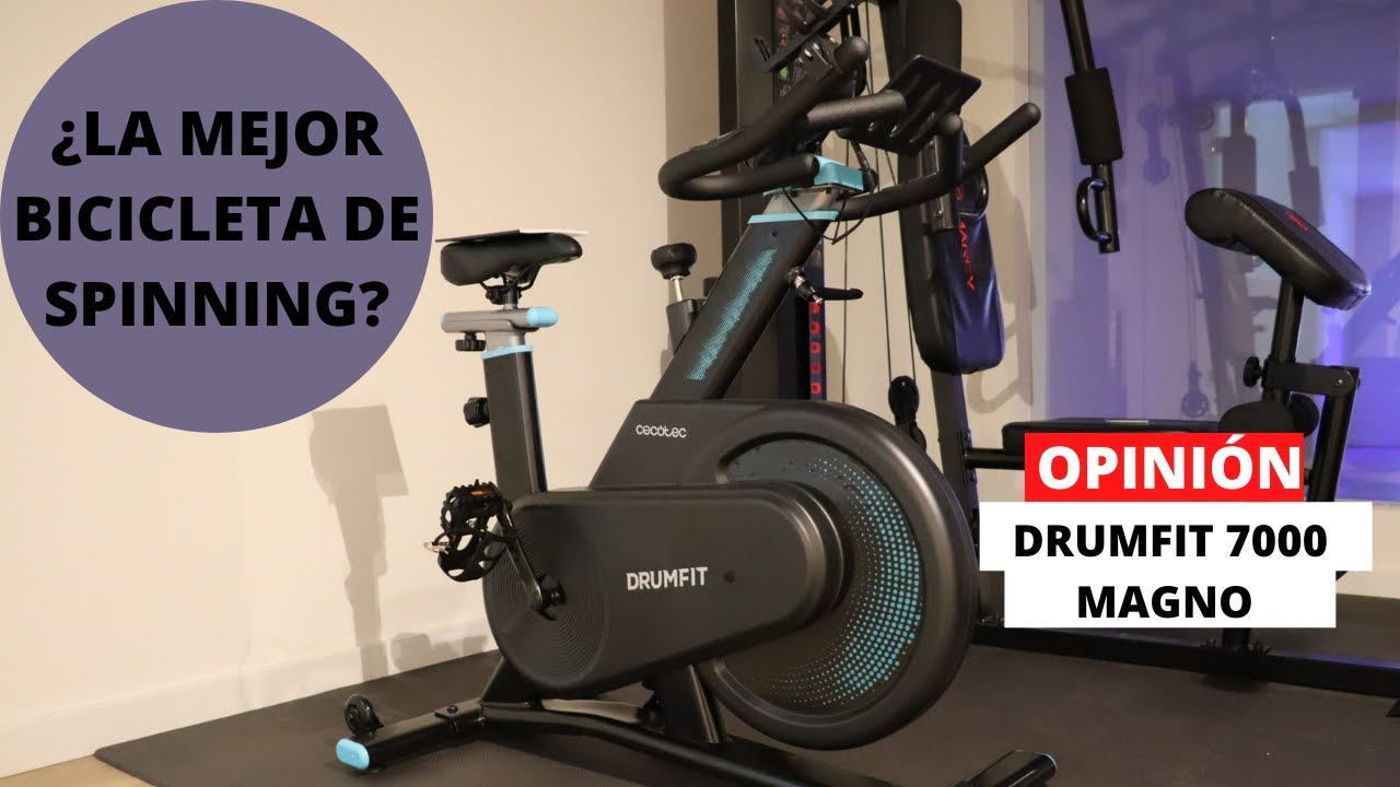 CECOTEC DRUMFIT INDOOR 7000 MAGNO: ¿La MEJOR BICICLETA de SPINNING de CECOTEC?