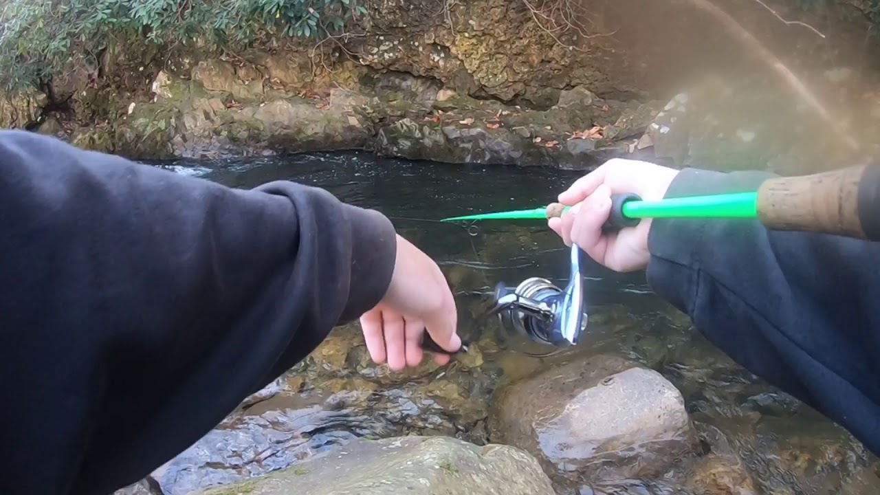 TROUT FISHING BIG STONY CREEK. Giles county Va!