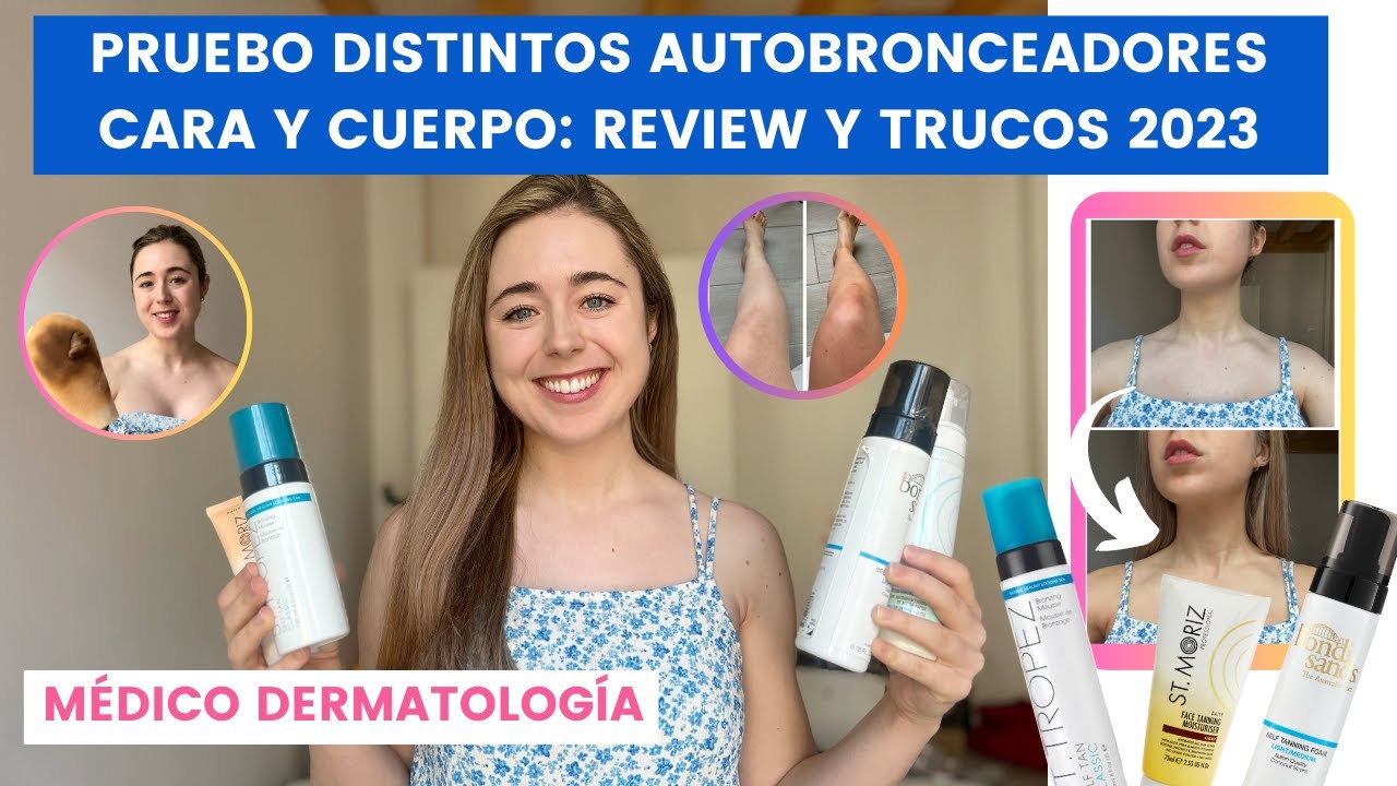 MÉDICO PRUEBA 4 AUTOBRONCEADORES A LA VEZ | CUERPO Y CARA | CÓMO APLICARLOS, TRUCOS Y TIPS | 2023
