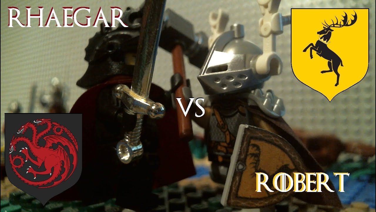Lego Game of Thrones: Robert Baratheon vs Rhaegar Targaryen