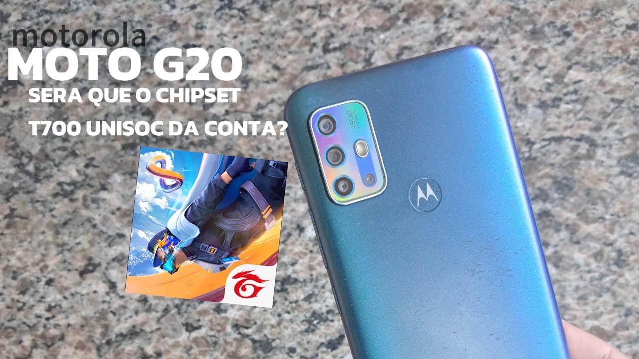 Testando o desempenho do moto g20 na nova atualização do free fire! 🔥✔️