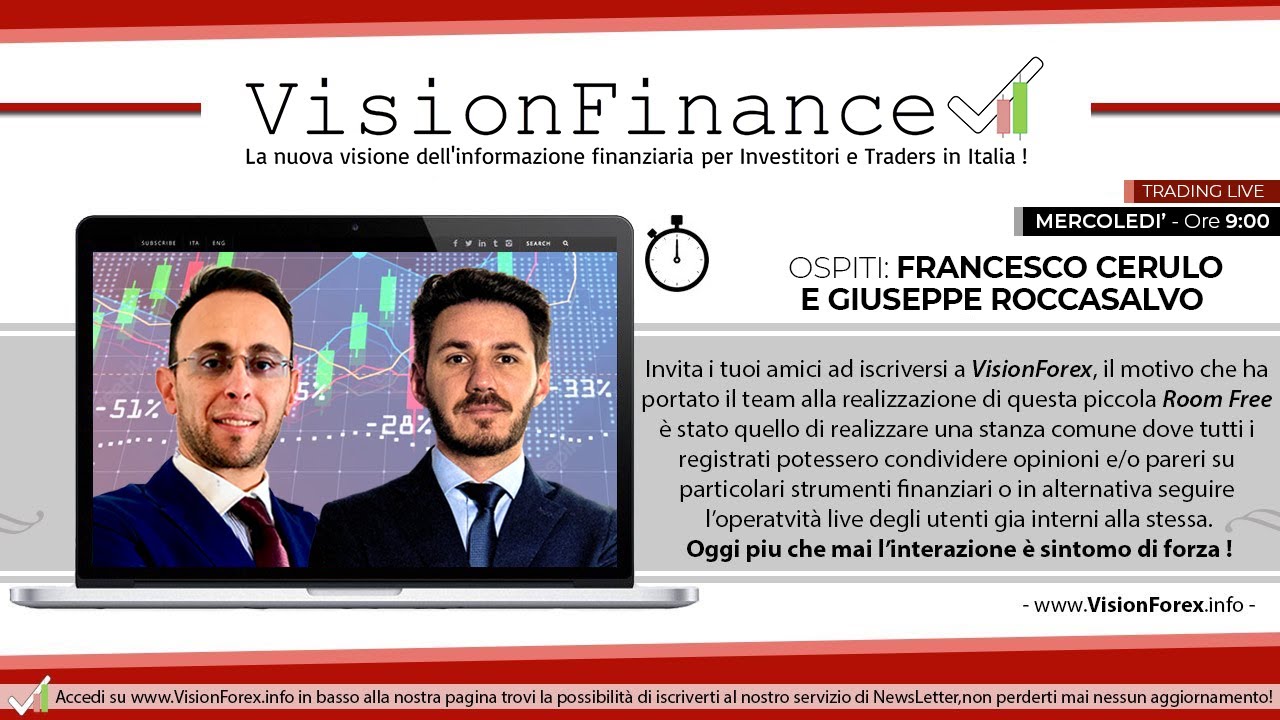 Trading Room 3 Luglio 2024 con Francesco Cerulo e Giuseppe Roccasalvo
