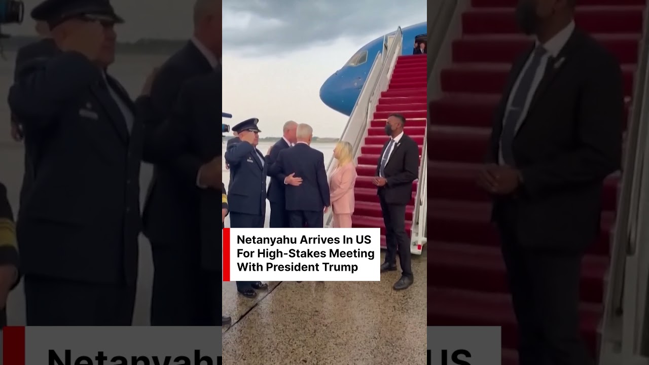 Israel PM Netanyahu Arrives In US For High-Stakes Trump Meeting | DWS News | AC1C