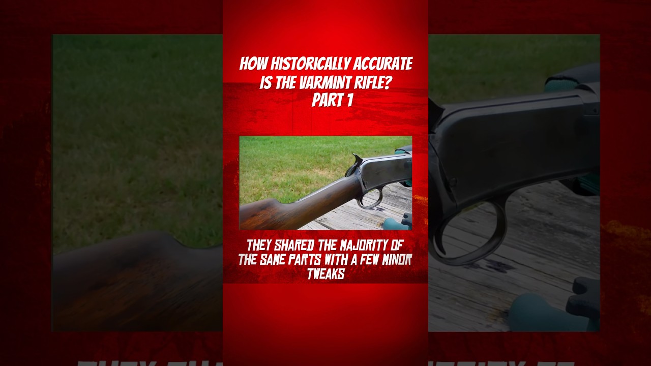 How Historically Accurate Is The Varmint Rifle? PT1 #rdr2 #reddeadredemption #history #accuracy