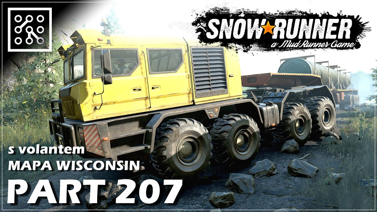 SNOWRUNNER CZ | Rozjíždíme výrobu papíru - #207 | Lets play | Česky