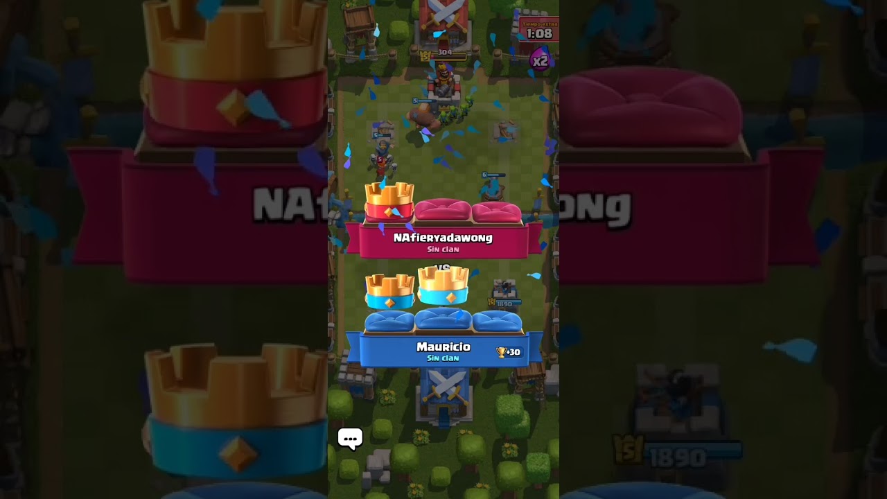 Primer video jugando clash royale 