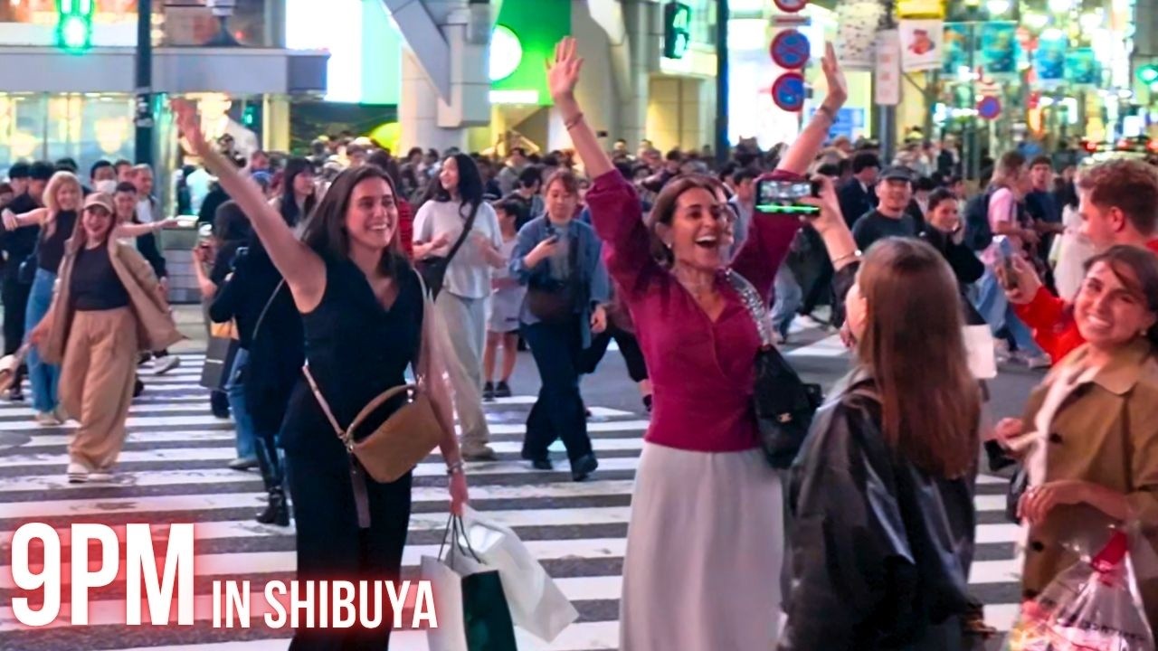 😂Safe&hellip; Yet Total Chaos | Shibuya Crossing in Shibuya Tokyo Jp  2026 4kHDR