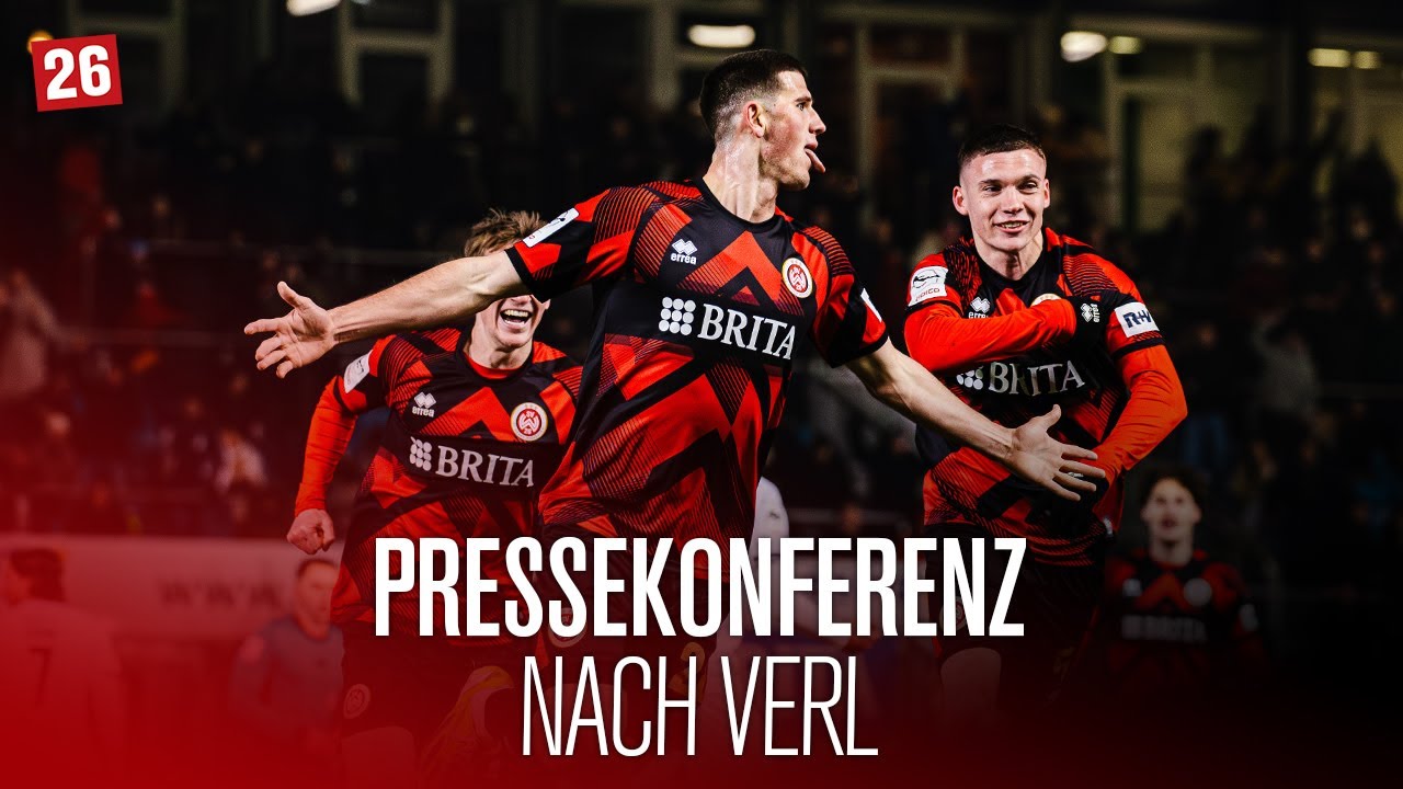 PRESSEKONFERENZ nach SV Wehen Wiesbaden vs. SC Verl I 3. Liga I 21. Spieltag