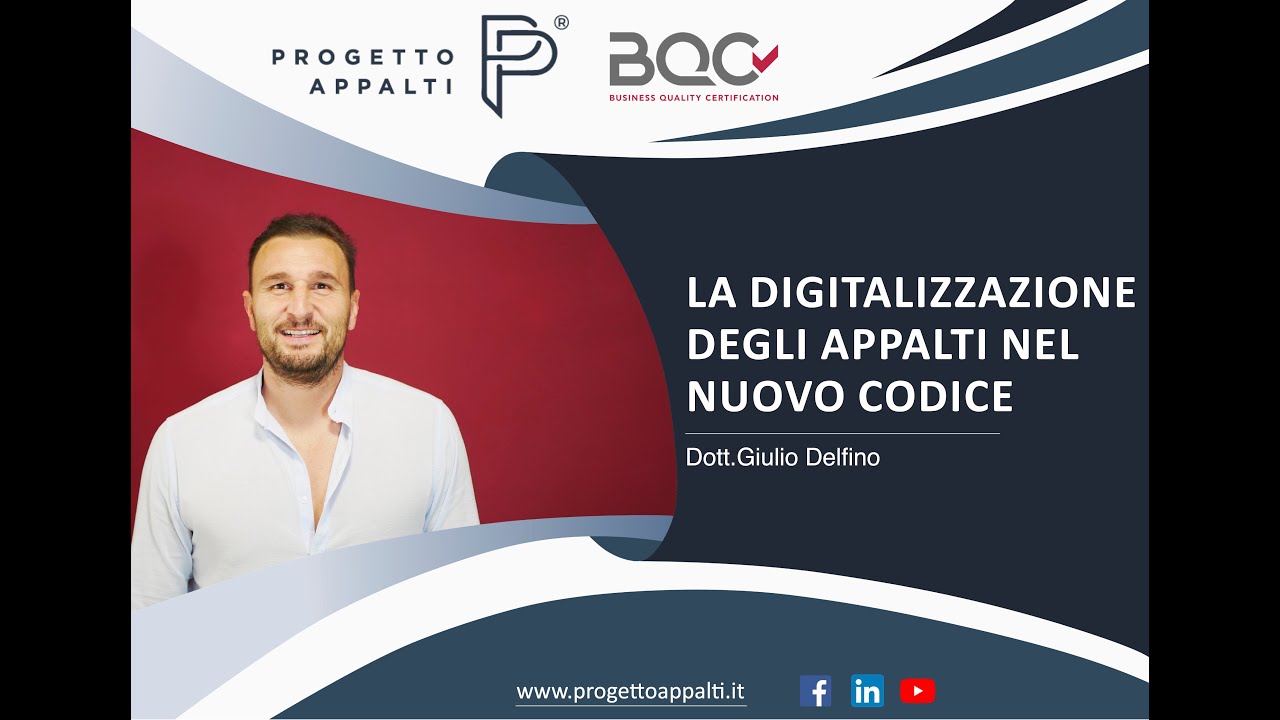 La digitalizzazione degli appalti nel nuovo Codice