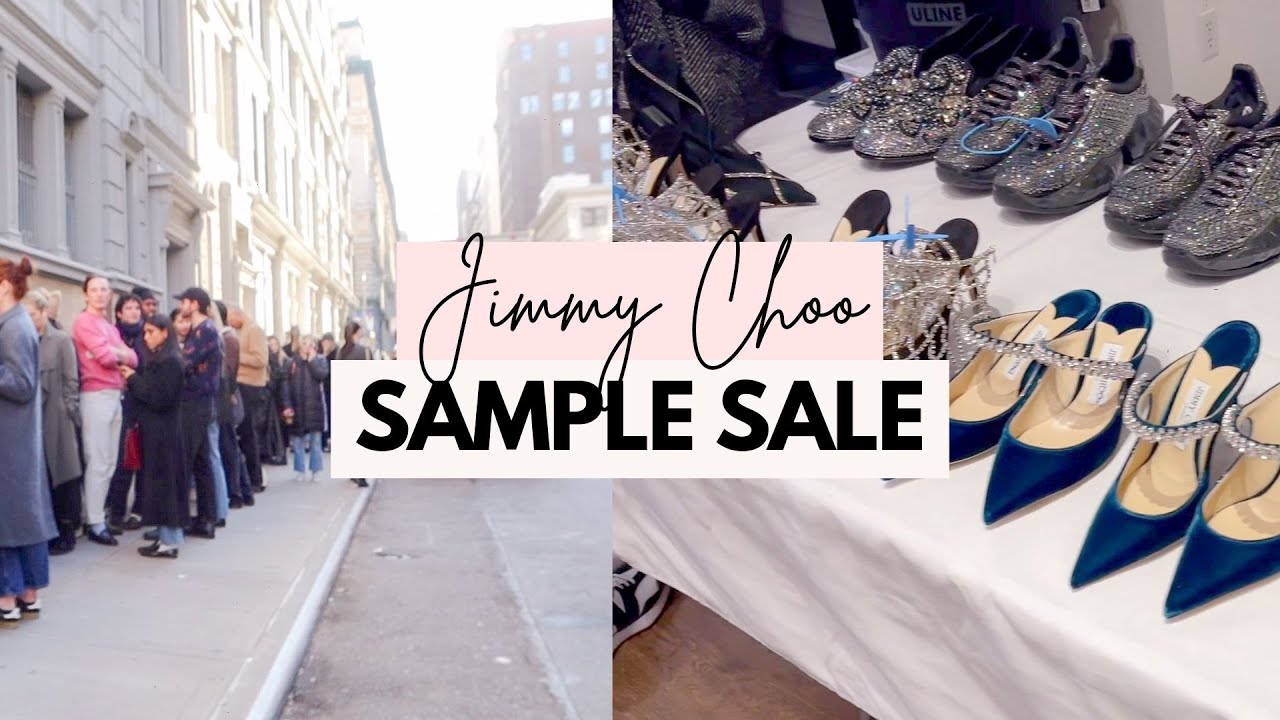 Come with me to the Jimmy Choo NYC SAMPLE SALE!