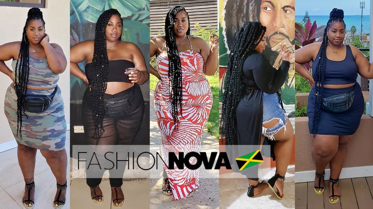WHAT I WORE TO JAMAICA! PLUS SIZE FASHION NOVA CURVE HAUL! 2020