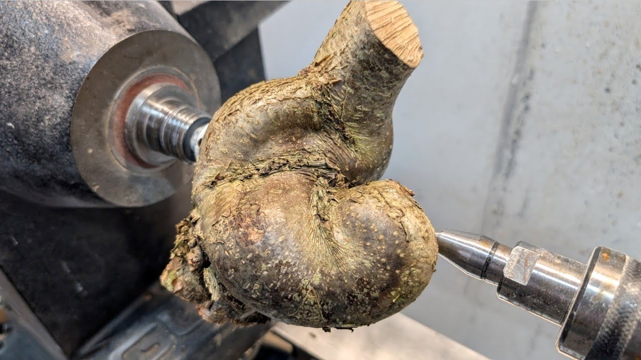 Woodturning - The New Year's Eve Gonk