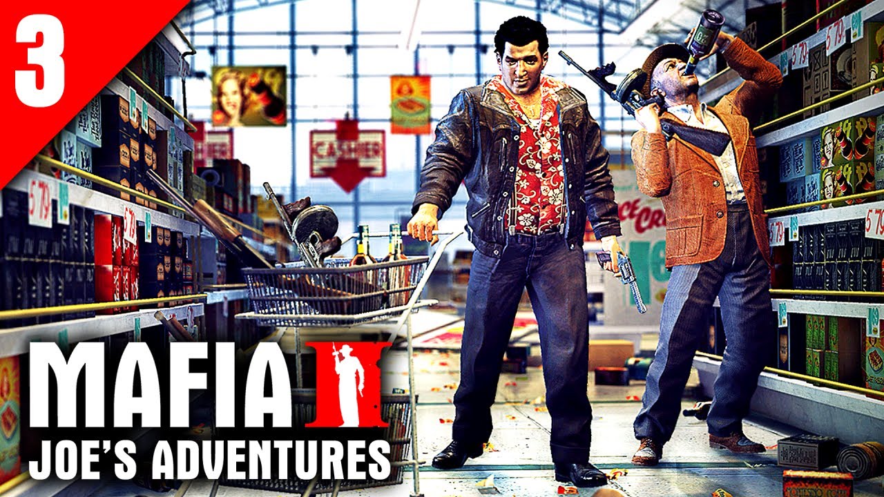 Mafia 2 Joe's Adventures DLC - Chapter #3 - Supermarket [4K 60fps]