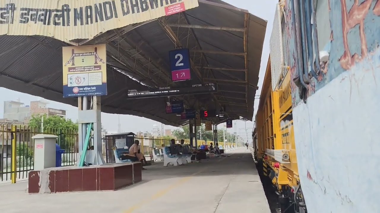 Mandi Dabwali railway station Haryana Punjab|| मंडी डबवाली रेलवे स्टेशन || हरियाणा पंजाब राजस्थान ||