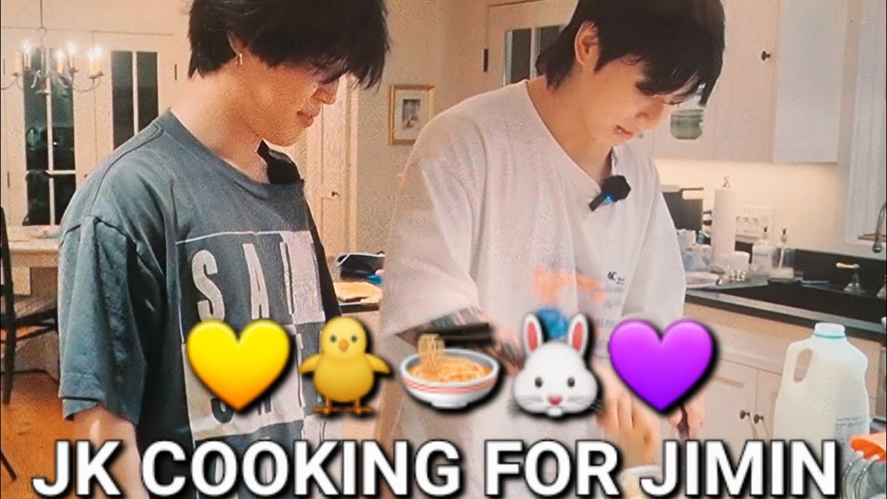 JK cooking for Jimin | Jikook travel show | Are you sure | #jimin #jungkook #miniejagi #bts #jikook