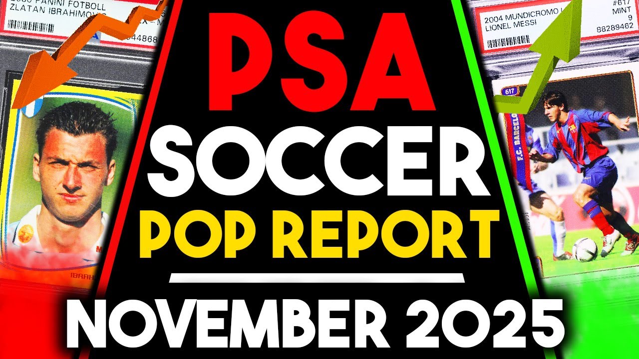 Soccer Card Population Changes Over 1 Year (BIG NEWS)