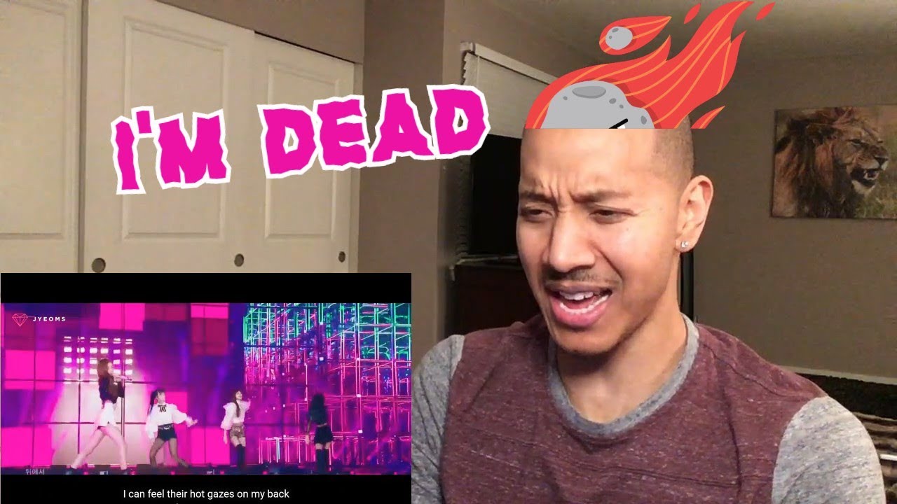 Blackpink and BTS REACTION - So Hot & Mic Drop (Live Mashup)