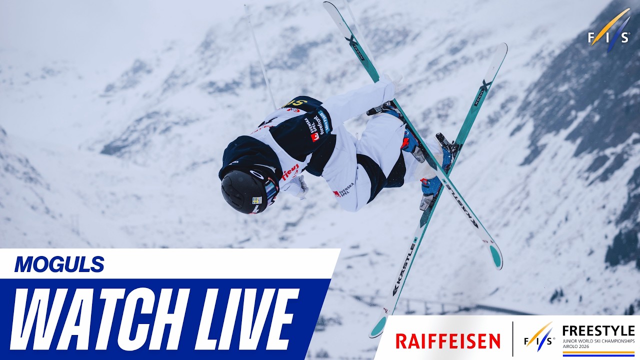 LIVE | Airolo (SUI) - W/M - Moguls - FIS Freestyle Junior World Championships