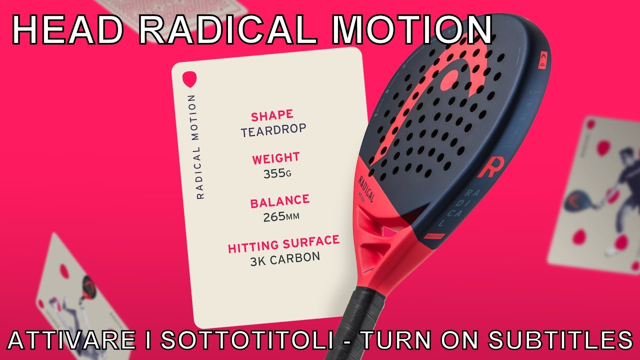 Head Radical Motion Review/Test + Padel Cruzado con istruttore * ATTIVARE SOTTOTITOLI TURN ON SUBS *