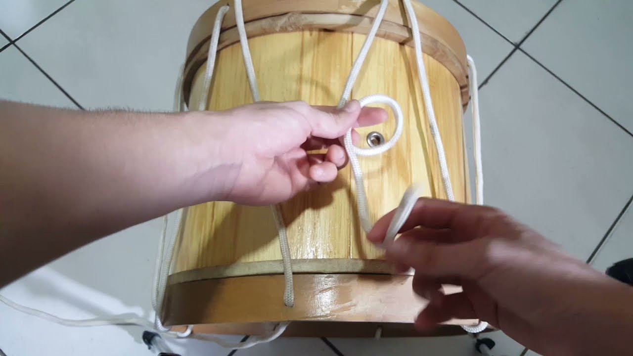 Como afinar uma alfaia / How to tune an Alfaia