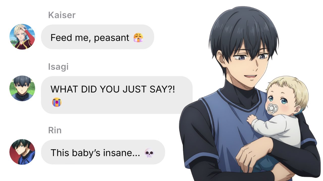 If Isagi Had to Babysit Baby Kaiser (ULTIMATE CHAOS!!!) | Blue Lock Text Story