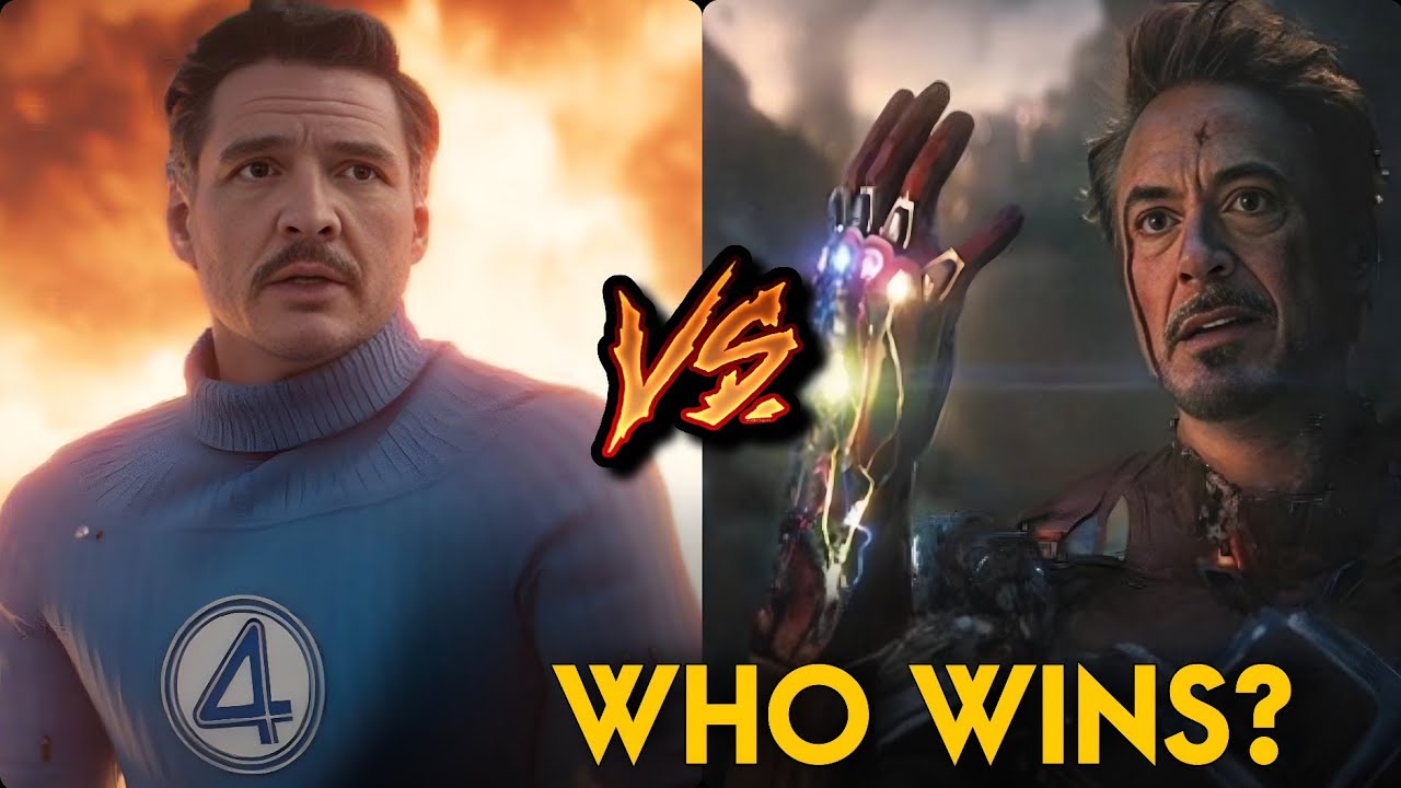 TONY STARK VS REED RICHARDS | IRONMAN VS MR FANTASTIC | HINDI SHOWDOWN | BlueIceBear