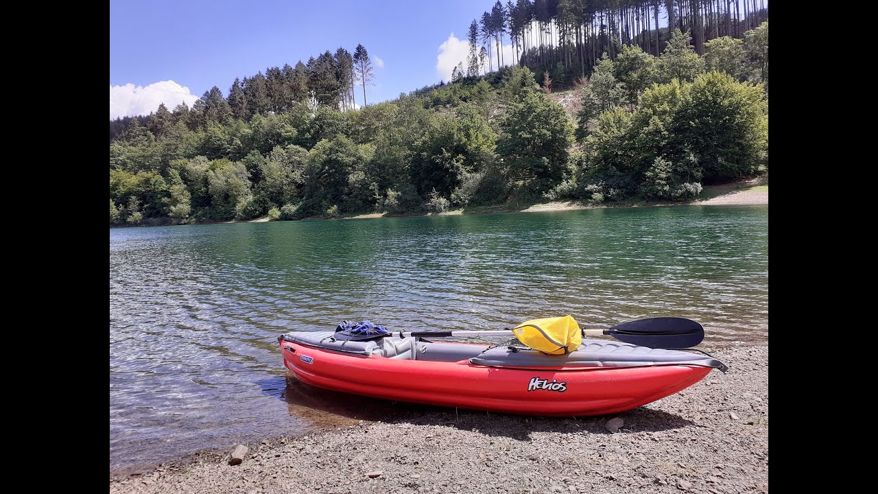 Kajaktour auf dem Biggesee Juni 2020