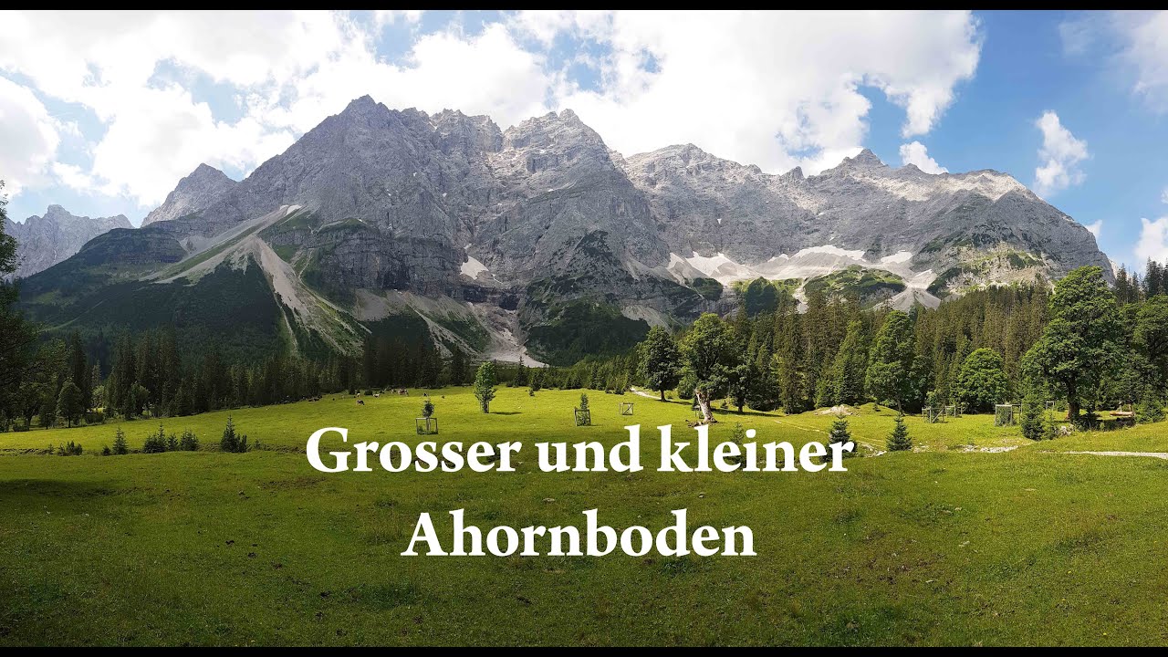 Wanderung im Karwendel - Grosser & Kleiner Ahornboden Eng Falkenhütte