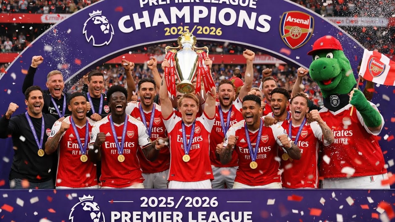 Detik-Detik Arsenal Juara Liga Inggris 25/26 Last Match Liverpool VS Arsenal