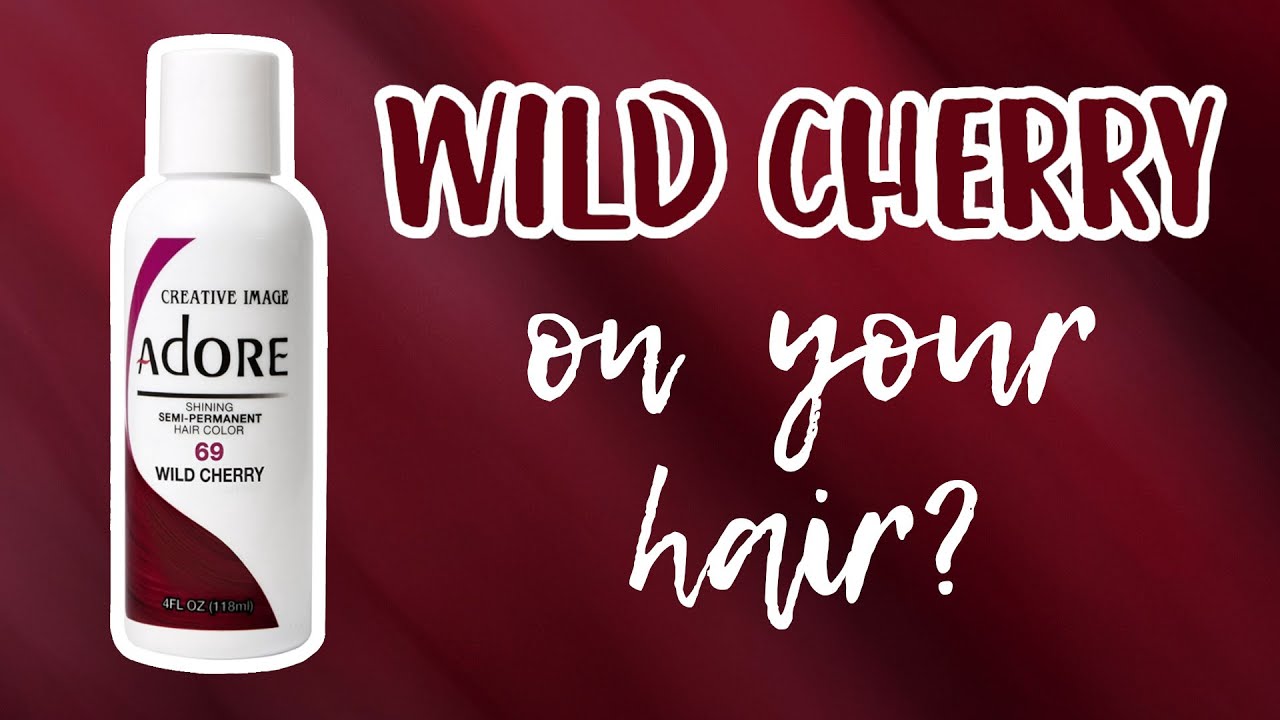 Adore WILD CHERRY | Hair Swatches
