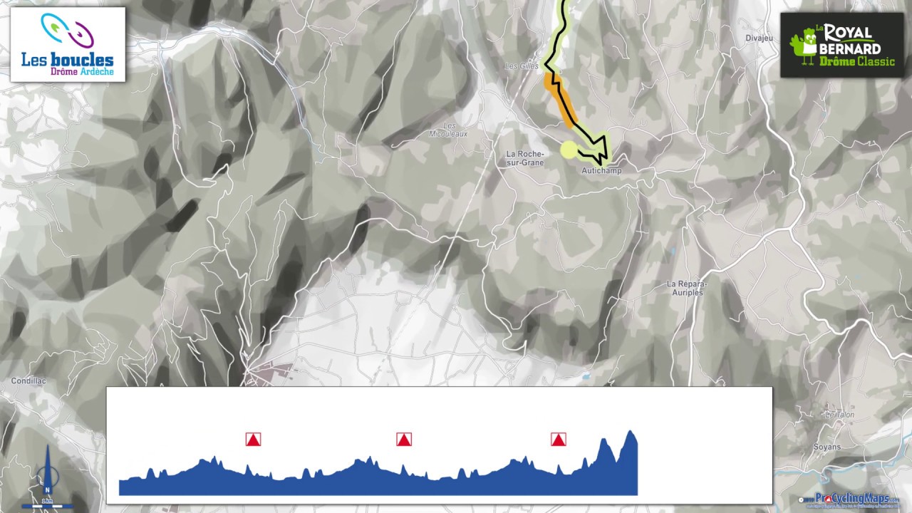 Drôme Classic 2019 -  Présentation du parcours