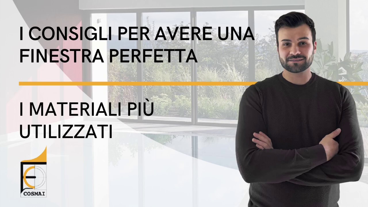 I materiali per realizzare porte e finestre