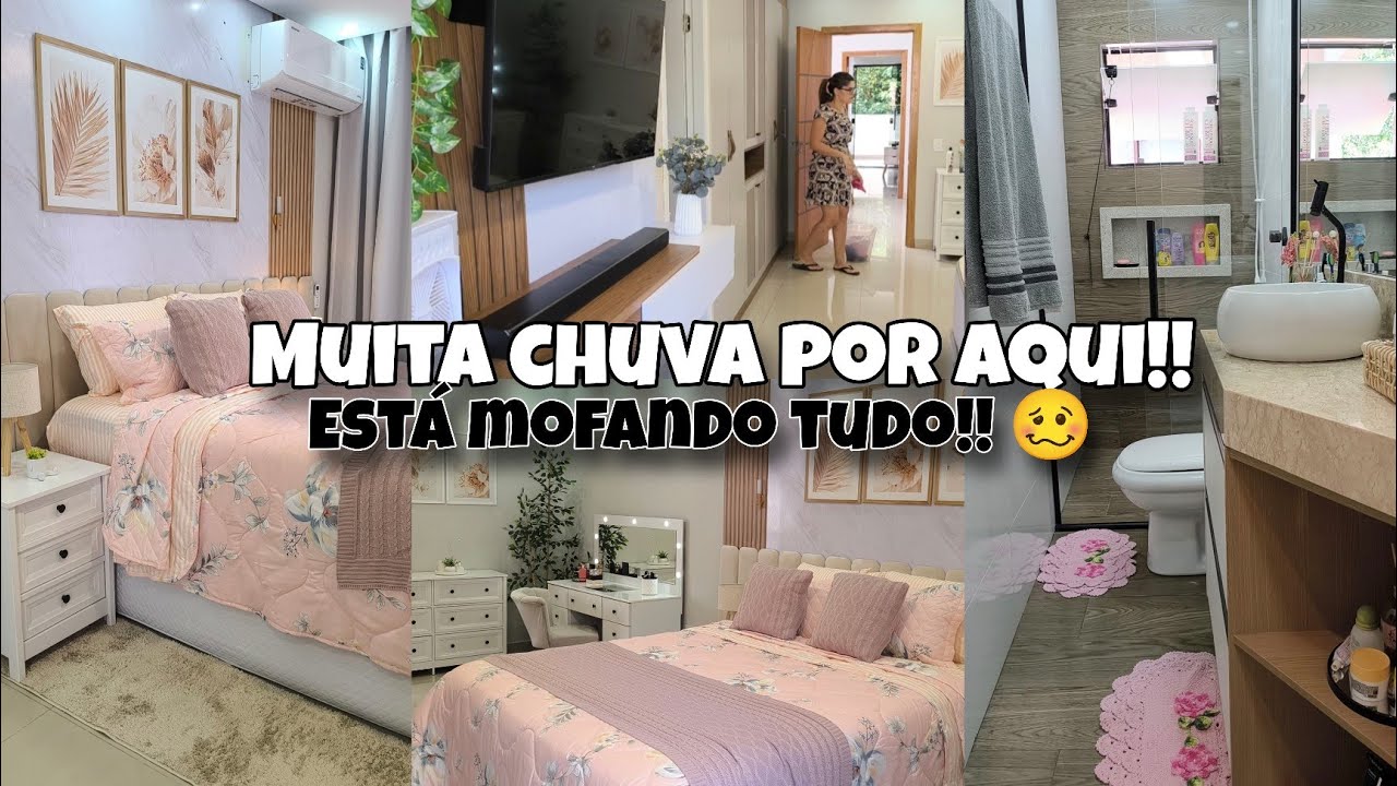Trocamos TUDOO!! Não existe casa PERFEITA | casa toda ÚMIDA e MOFADA 🥴| faxina caprichada 