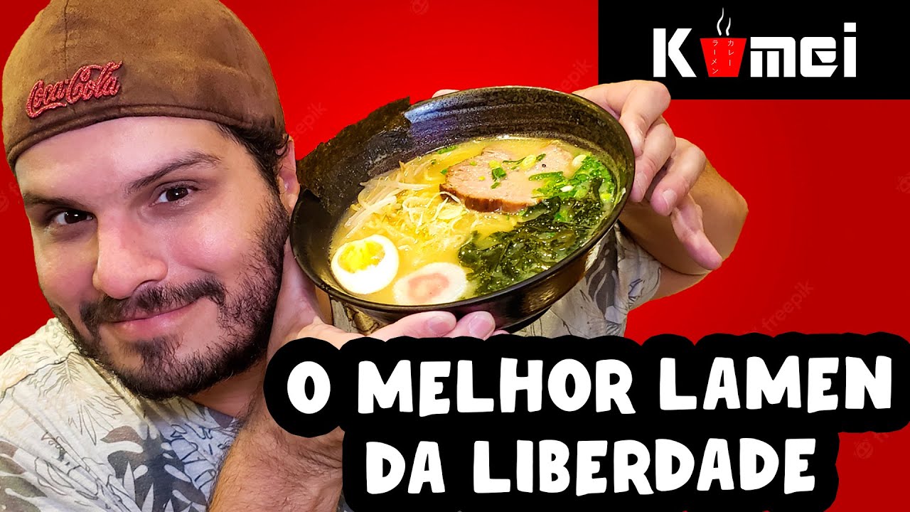 PROVANDO TODOS os LAMENS do KOMEI - O MELHOR LAMEN da LIBERDADE