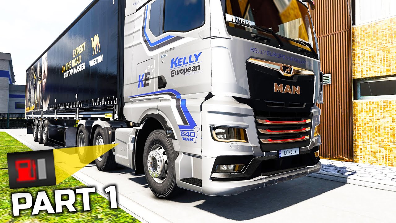 I Ran Out Of Fuel On The Autobahn Going To Lithuania | Chewing Gums Delivery | Munich To Siauliai