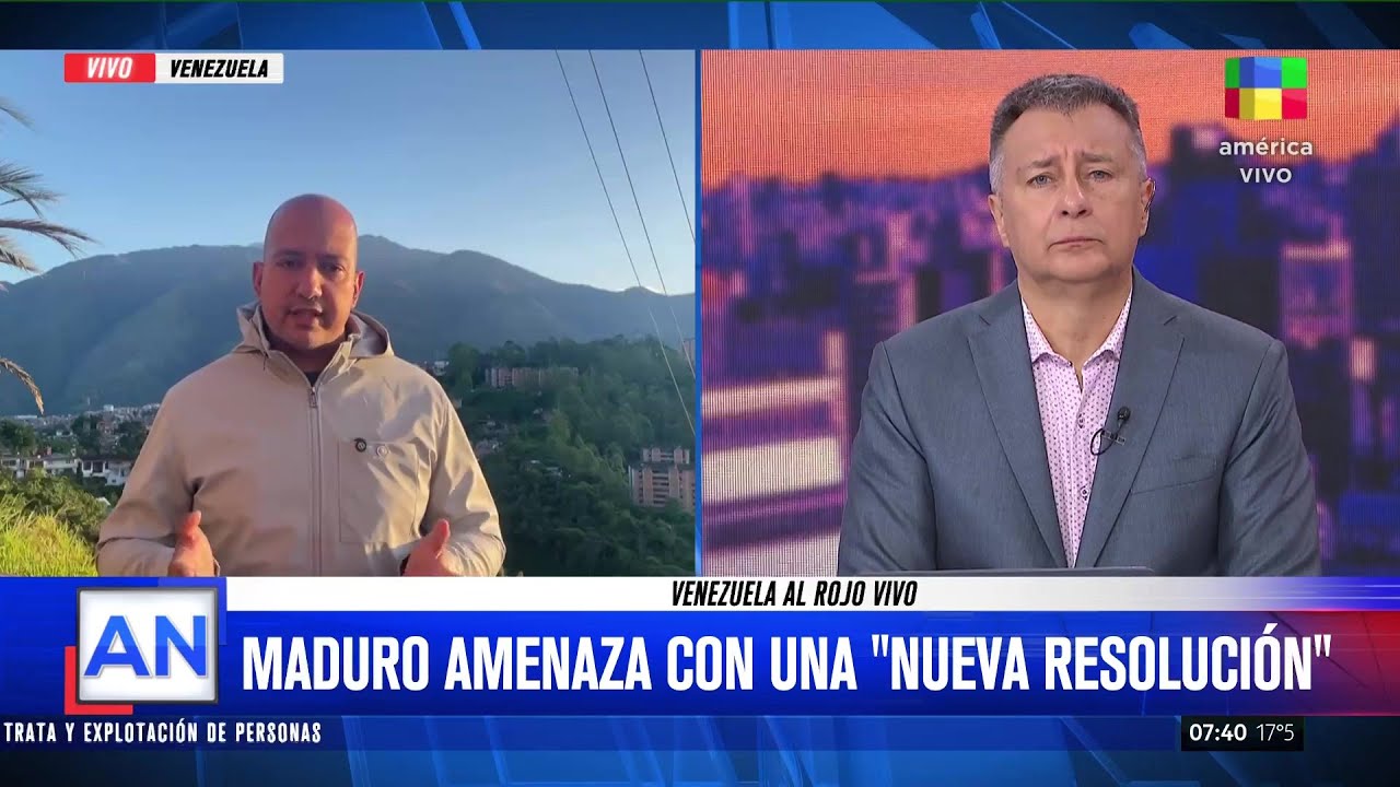 🇻🇪 Crece la tensión en Venezuela: presión internacional y protestas