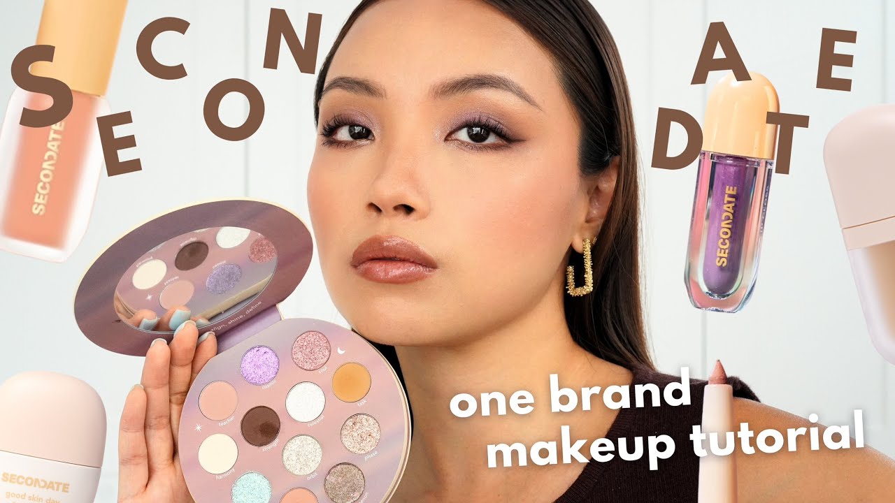 SECONDATE One Brand Makeup Tutorial | Saturn Return x SARA ROBERT Full Review & Swatches