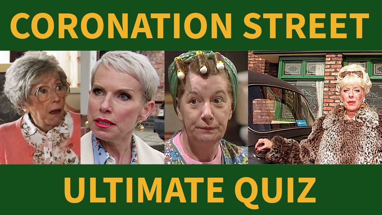 💯📝⌛ УЛЬТИМАТИВНАЯ ВИКТОРИНА ПО СЕРИАЛУ «УЛИЦА КОРОНАЦИИ» 💯📝⌛