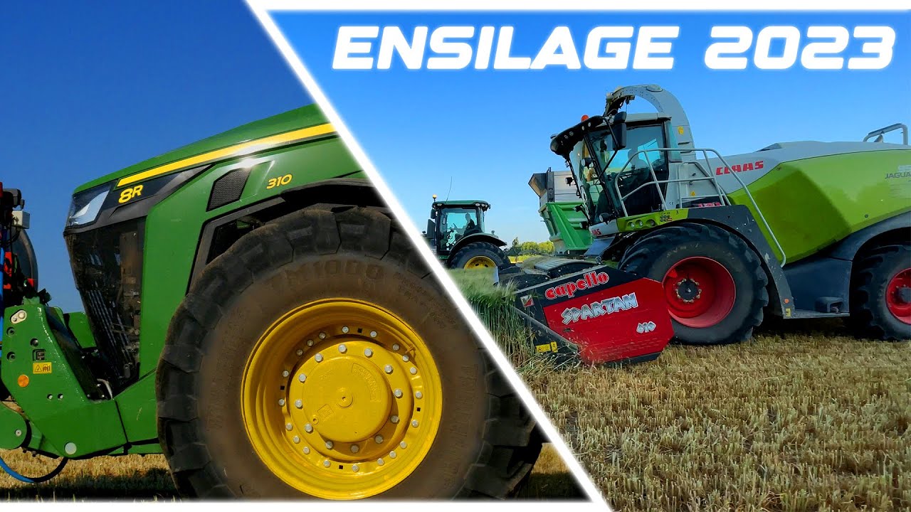 ENSILAGE 2023 avec Pierre ! CLAAS Jaguar 950