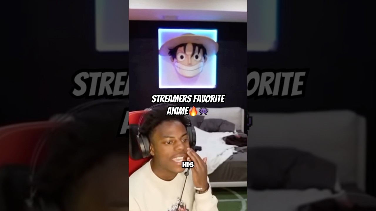 Streamers Favorite Anime🔥👾 #streamer #anime #kaicenat #ishowspeed #dukedennis